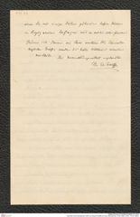 Nachlass Franz Steindachner, Brief von Eduard Graeffe an Franz Steindachner (19.04.1900), Inv.Nr. 173.23, Seite 4